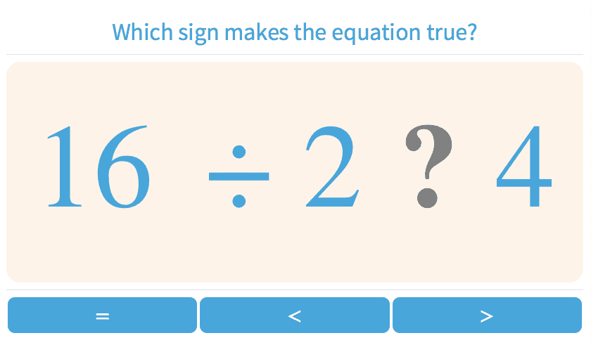 Division - Practice with Math Games